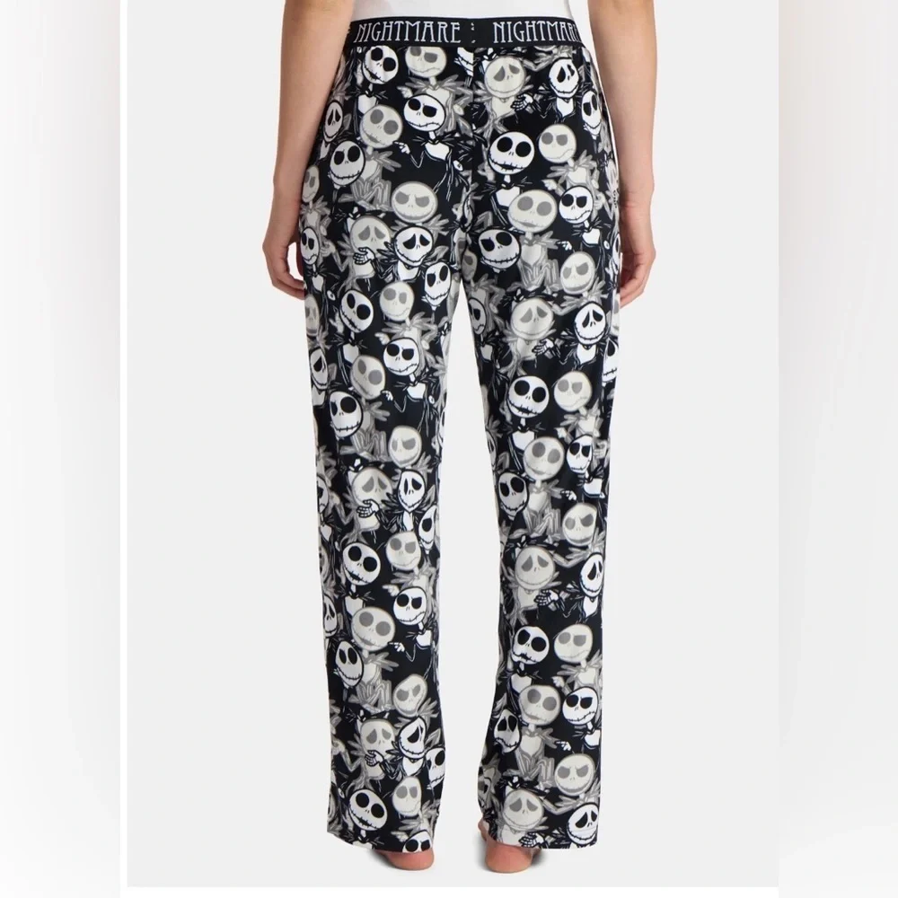 Nightmare Before Christmas Women’s Velour Sleep Pants - Picture 4 of 7